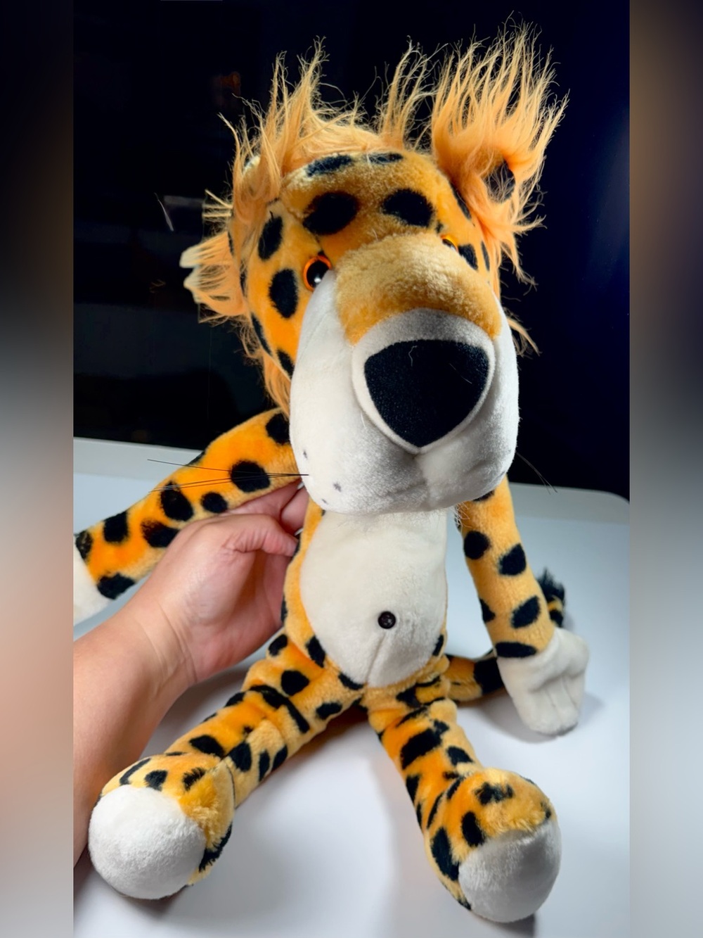 Vintage 1992 Chester Cheetah Cheetos "Big Cheese" 18" Plush (No Accessories) GC!